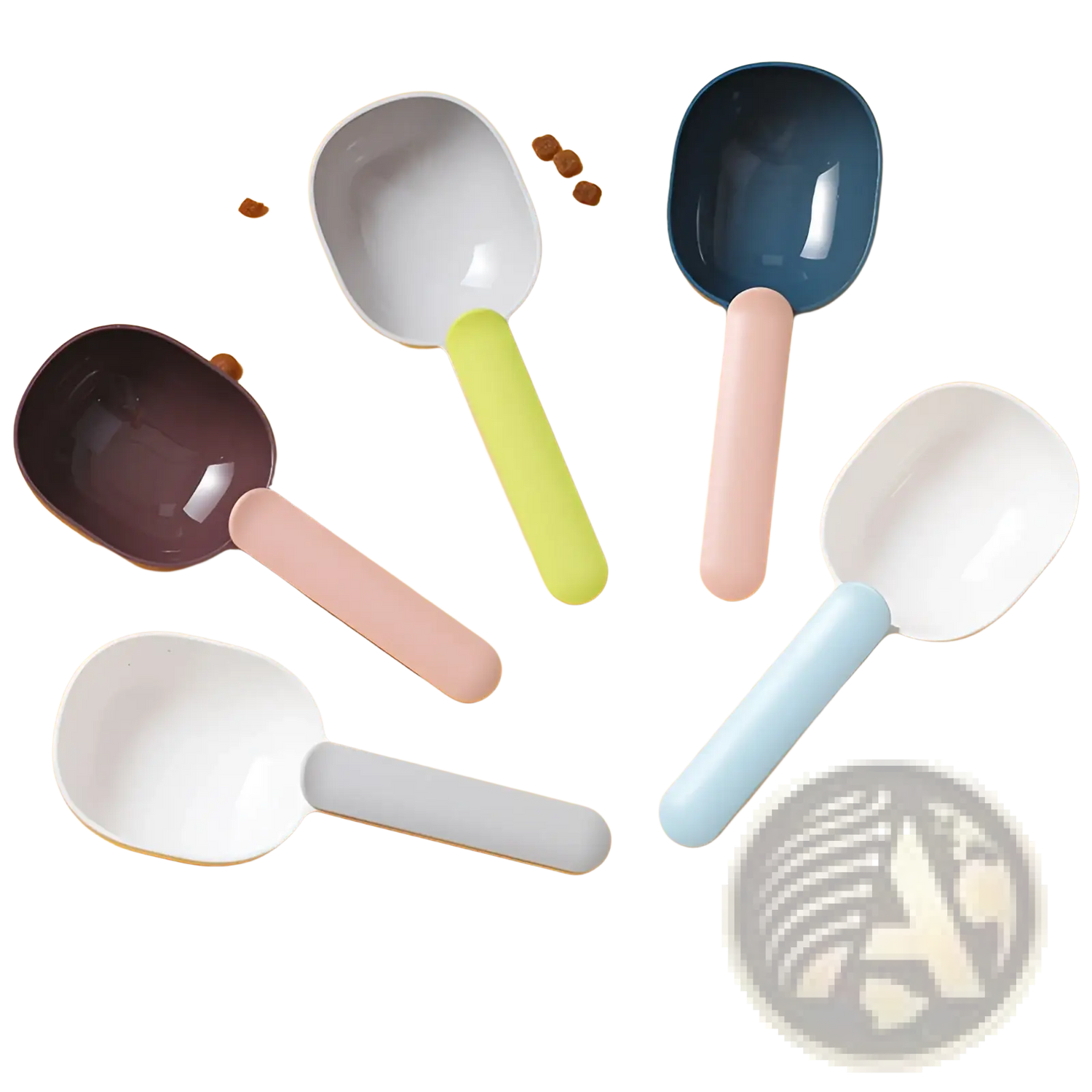 Pet Feeding Spoon Abs Plastic Food Scoop and Shovel