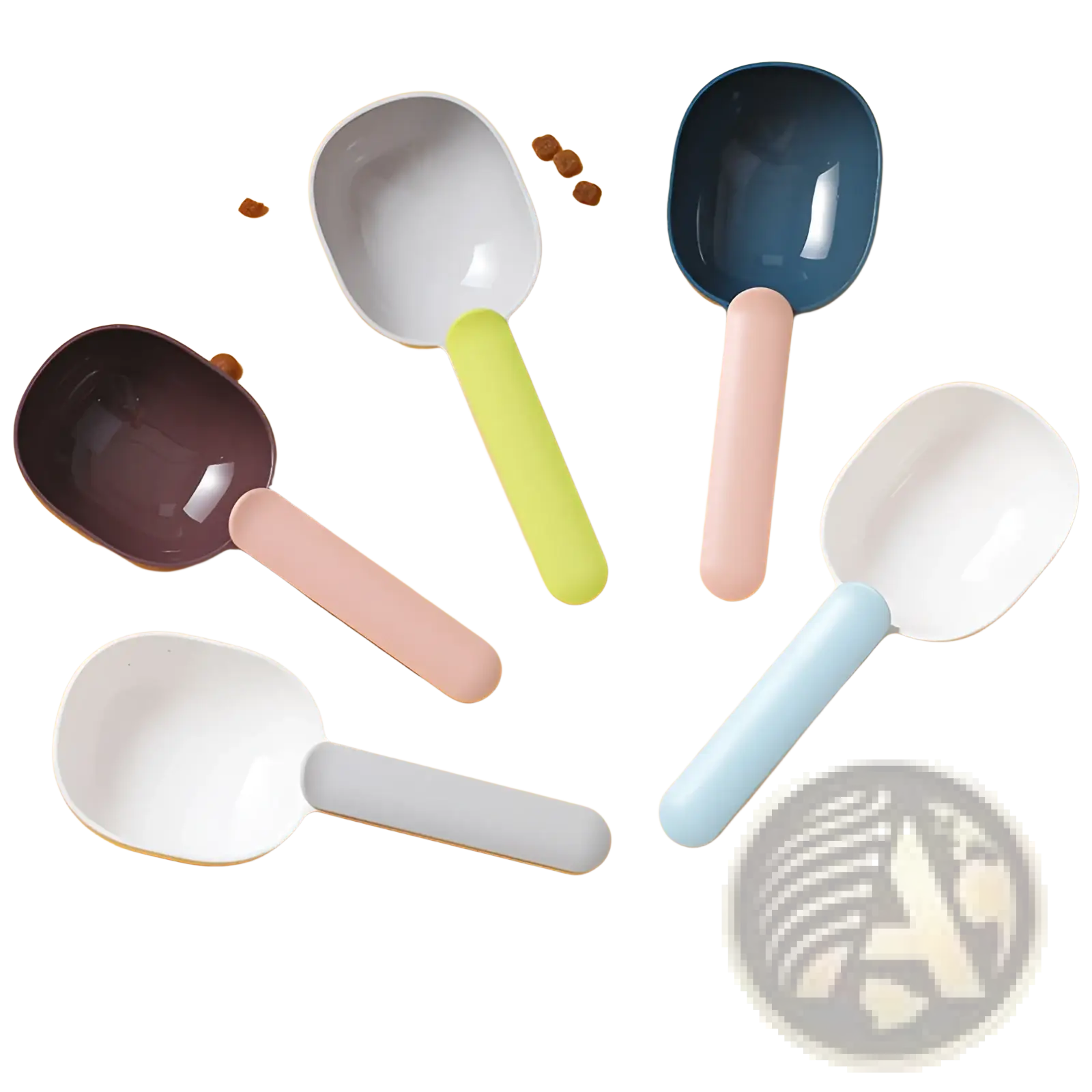 Pet Feeding Spoon Abs Plastic Food Scoop and Shovel