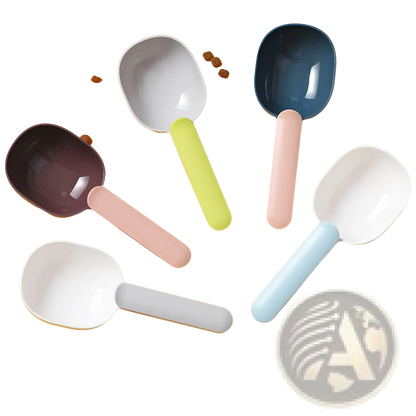 Pet Feeding Spoon Abs Plastic Food Scoop and Shovel