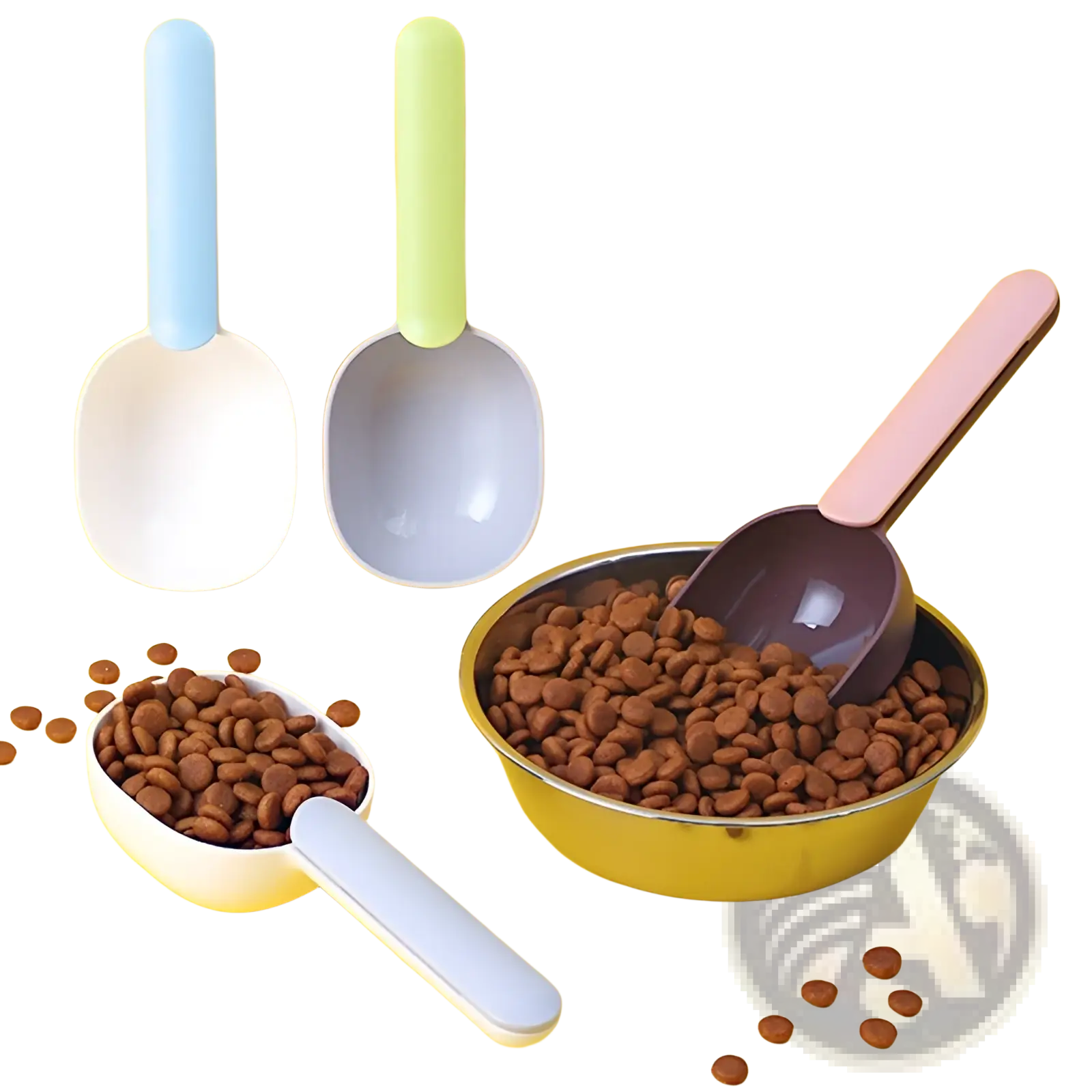 Pet Feeding Spoon Abs Plastic Food Scoop and Shovel