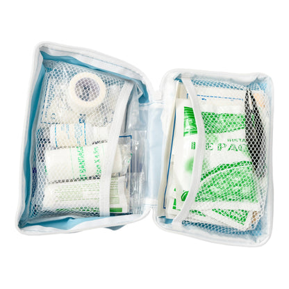 Country Living 50-Piece Pet Travel First Aid Kit for Emergencies, Safety, Adventure &amp; On-the-Go Pet Care