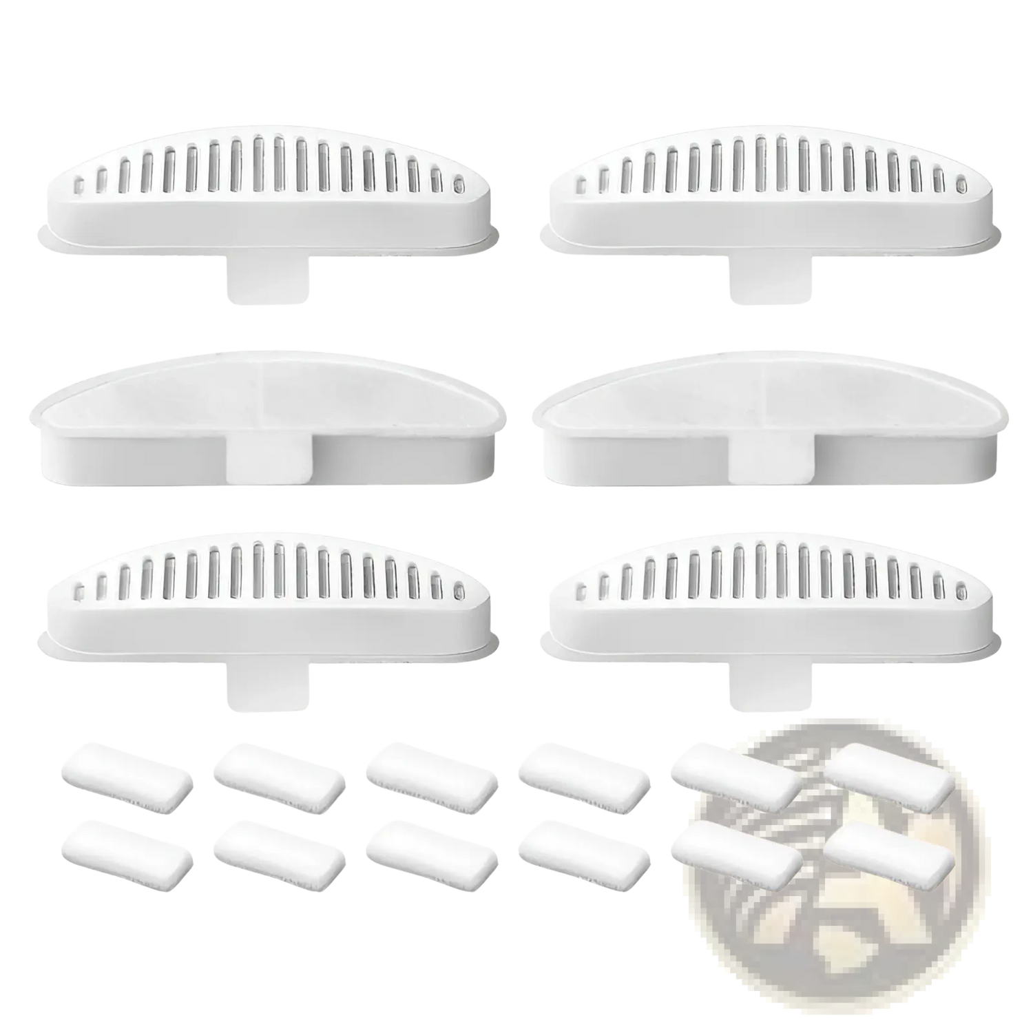 Pet Fountain Replacement Filter and Cotton Pad Kit