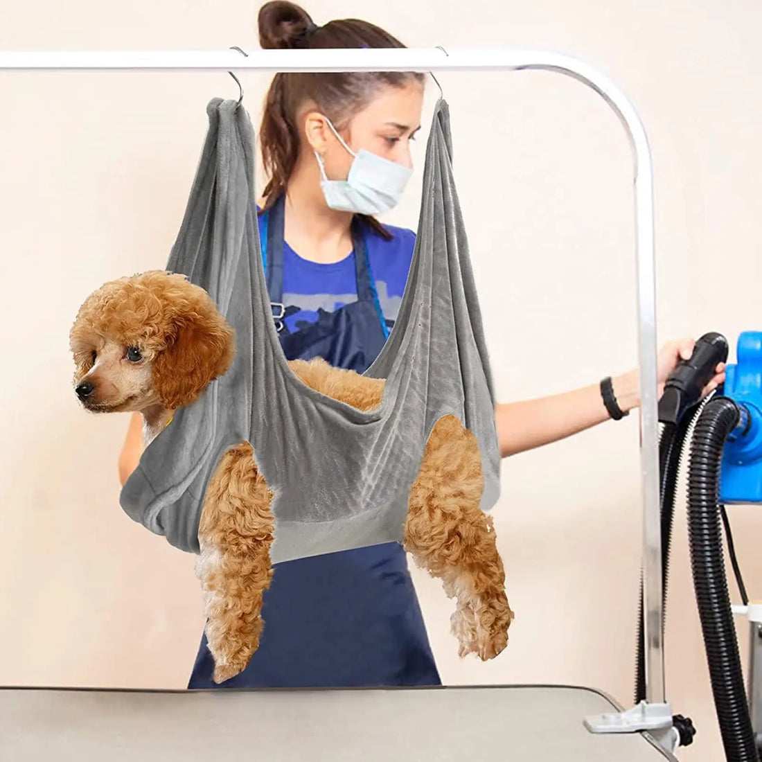 Pet Grooming Hammock for Small Medium Dogs and Cats
