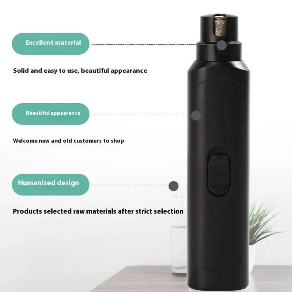 Professional Electric Quiet Pet Nail Grinder and Trimmer