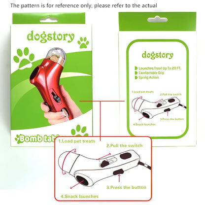 Pet Training Clicker and Snack Dispenser Tool