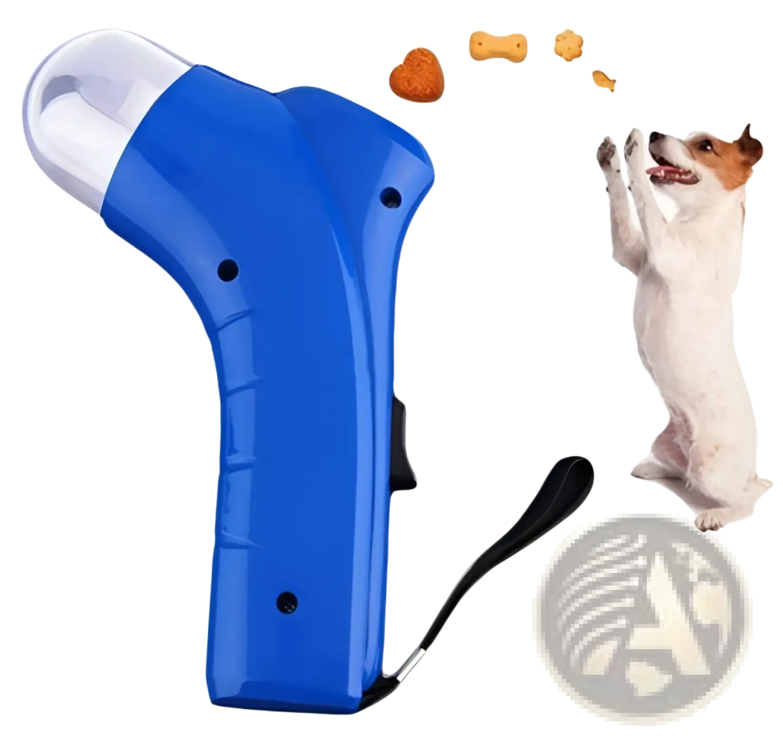 Pet Treat Launcher Portable Dog and Cat Food Catapult
