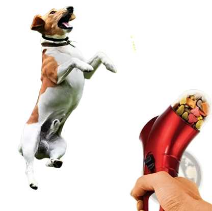 Pet Treat Launcher Portable Dog and Cat Food Catapult