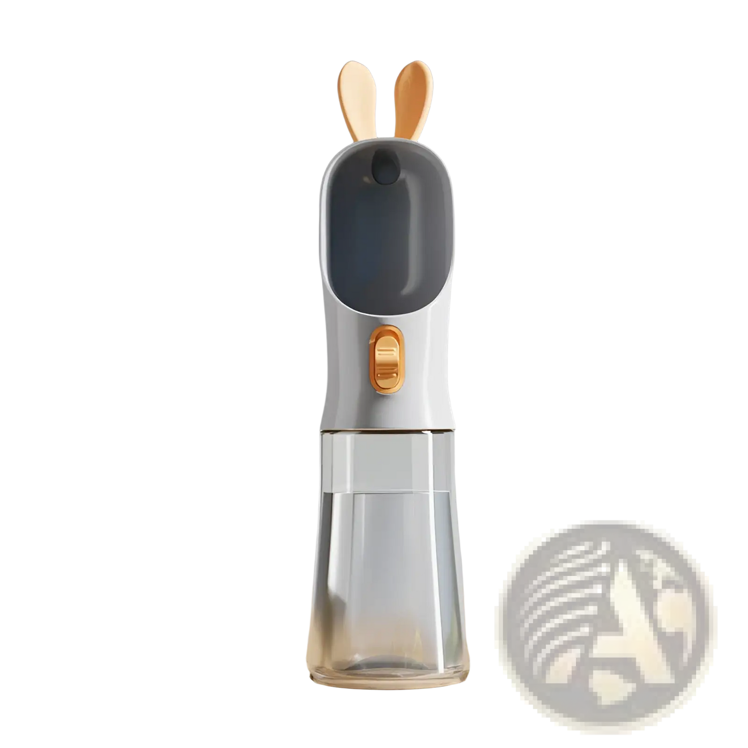 Pet Water Bottle Bunny Shaped Portable Travel Dispenser