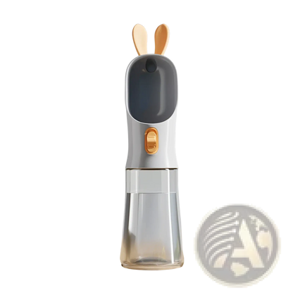Pet Water Bottle Bunny Shaped Portable Travel Dispenser