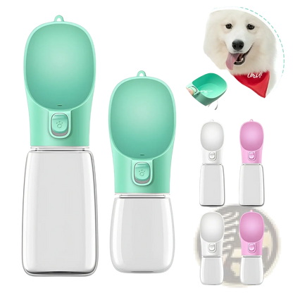 Pet Water Bottle Portable Travel Cup 350ml 550ml