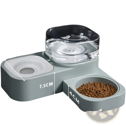 Pet Water Dispenser and Automatic Food Bowl Set