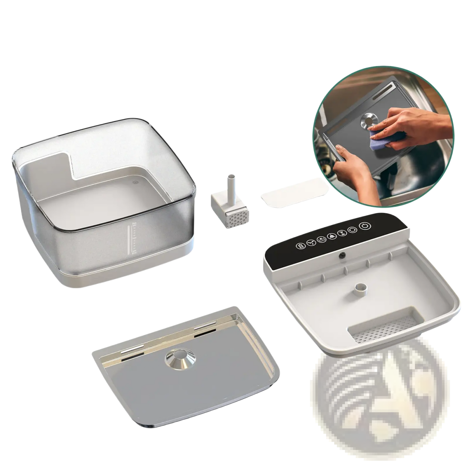Pet Water Fountain Wireless Sensor Uv Light Pump