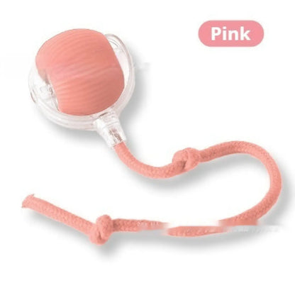 Plush Cat Ball Rolling Toy for Boredom Relief
