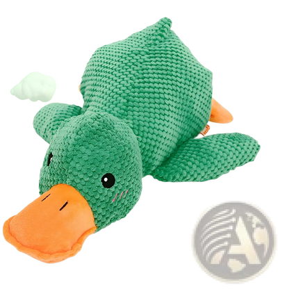 Plush Duck Dog Toy Bite Resistant Molar Chew Toy