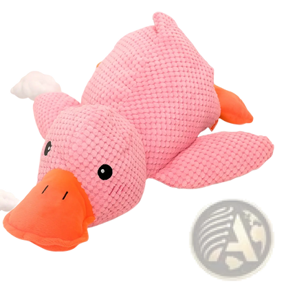 Plush Duck Dog Toy Bite Resistant Molar Chew Toy