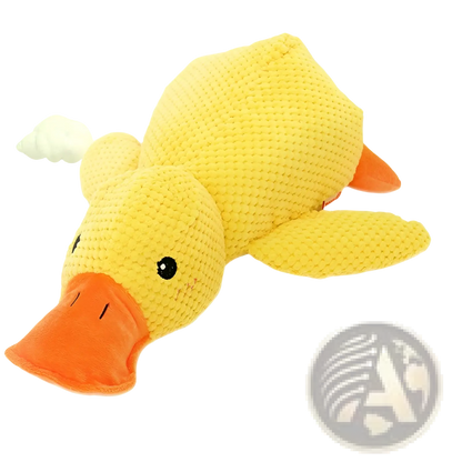 Plush Duck Dog Toy Bite Resistant Molar Chew Toy
