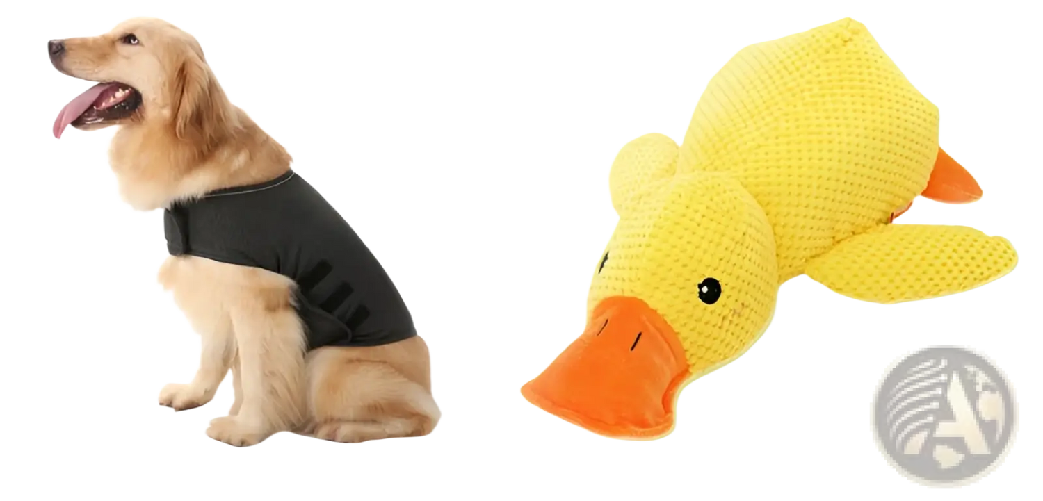 Plush Duck Dog Toy Bite Resistant Molar Chew Toy