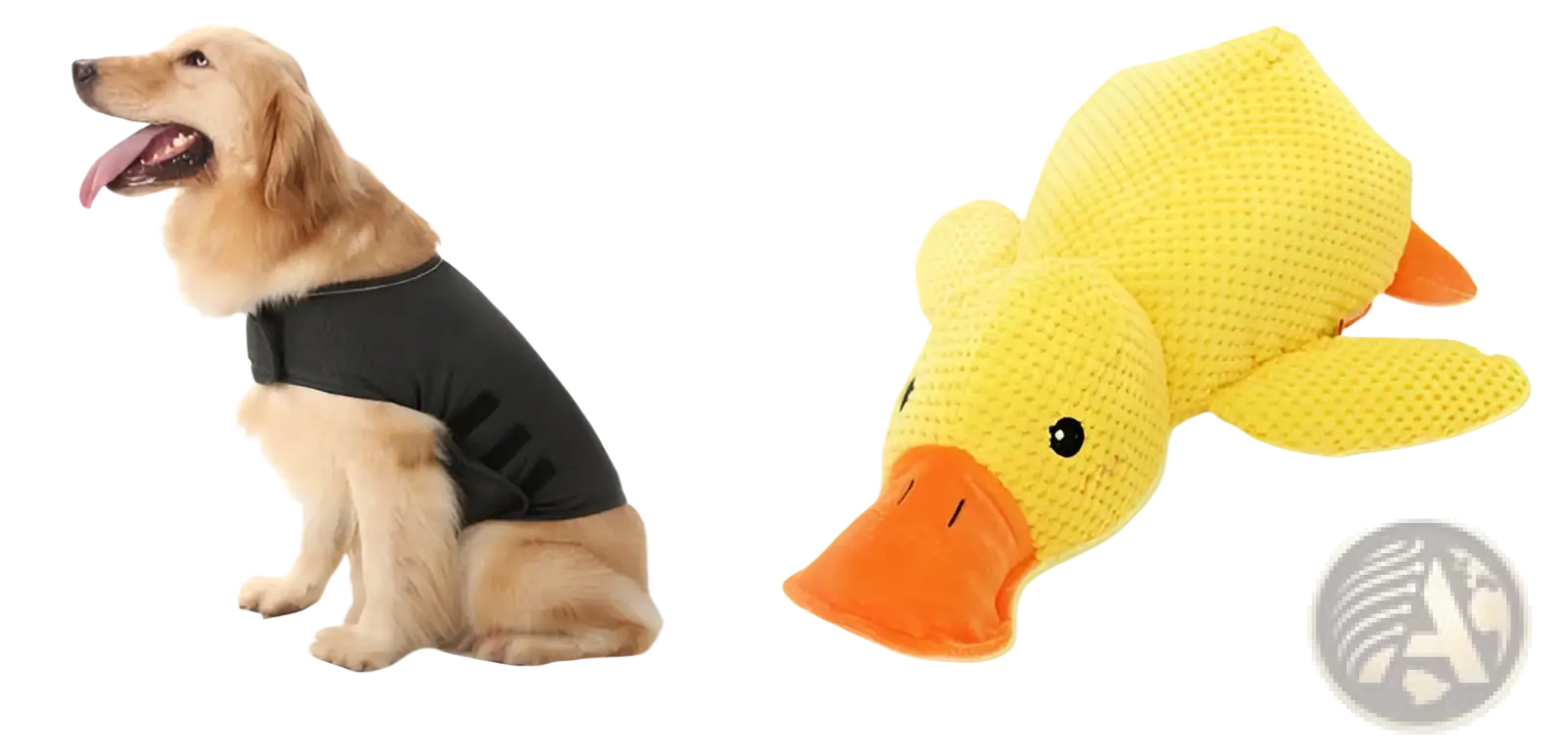 Plush Duck Dog Toy Bite Resistant Molar Chew Toy
