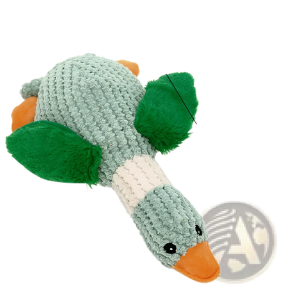 Plush Duck Dog Toy Bite Resistant Molar Chew Toy