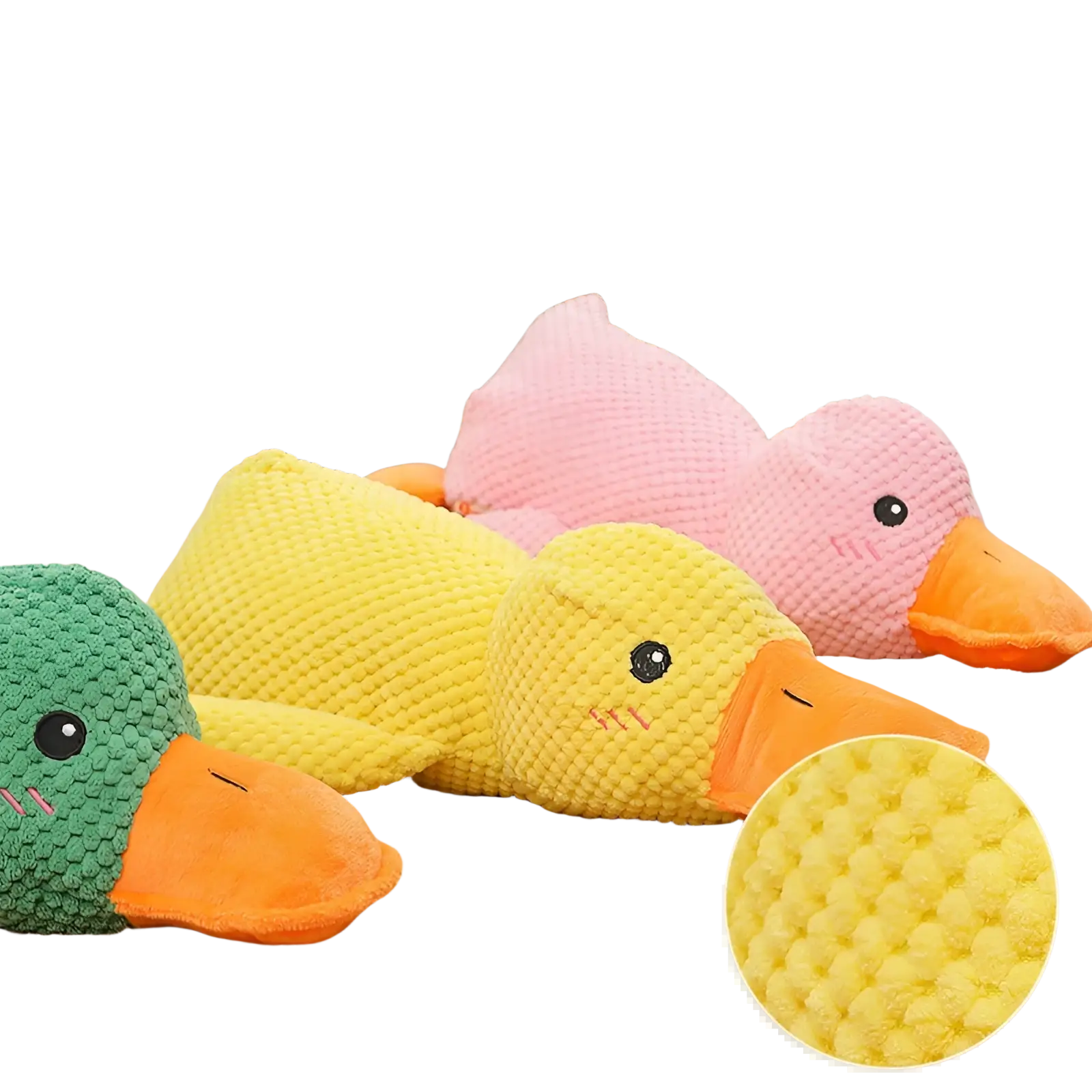 Plush Duck Dog Toy Bite Resistant Molar Chew Toy