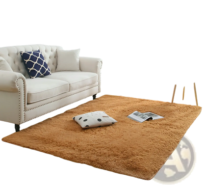 Plush Shaggy Rug Machine Washable Soft Faux Fur Carpet