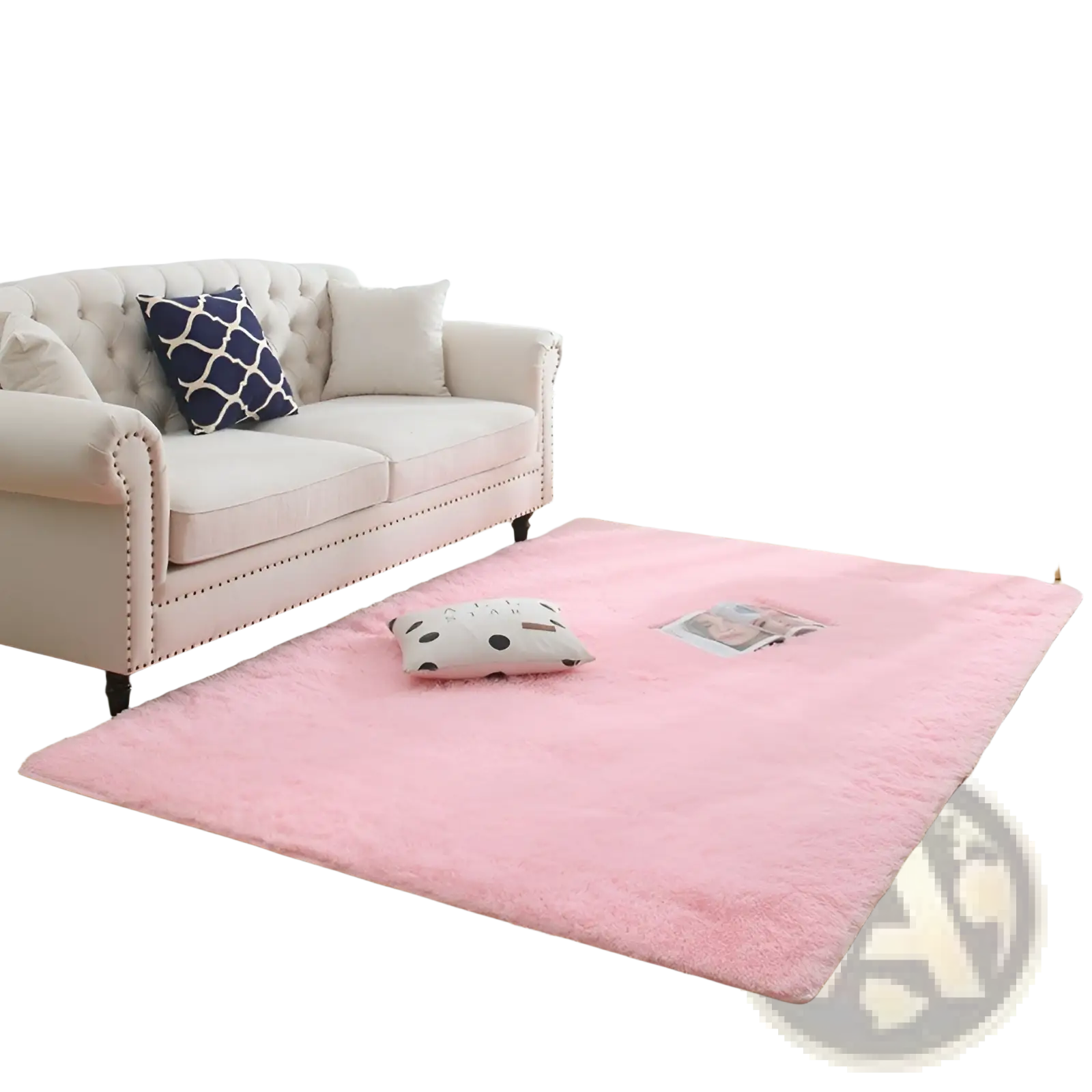 Plush Shaggy Rug Machine Washable Soft Faux Fur Carpet