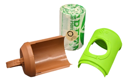 Poop Bag Holder – Dog Poop Bag Holder | Leash Dispenser | Clip-On | Made in USA | beyondGREEN