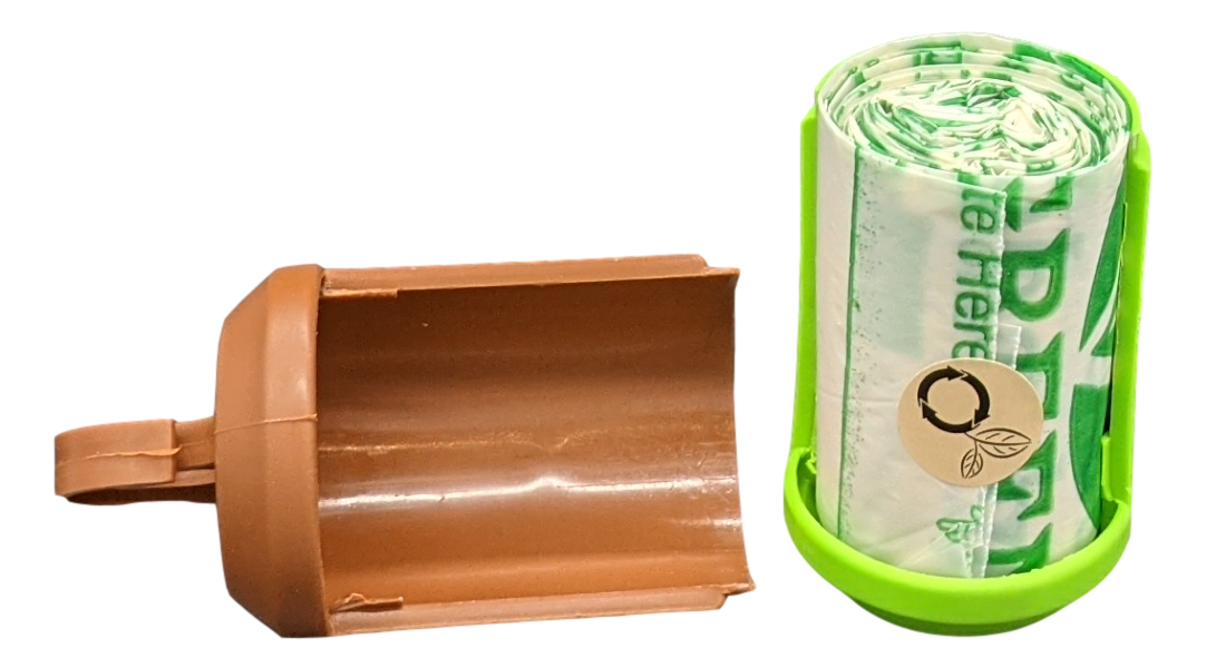 Poop Bag Holder – Dog Poop Bag Holder | Leash Dispenser | Clip-On | Made in USA | beyondGREEN