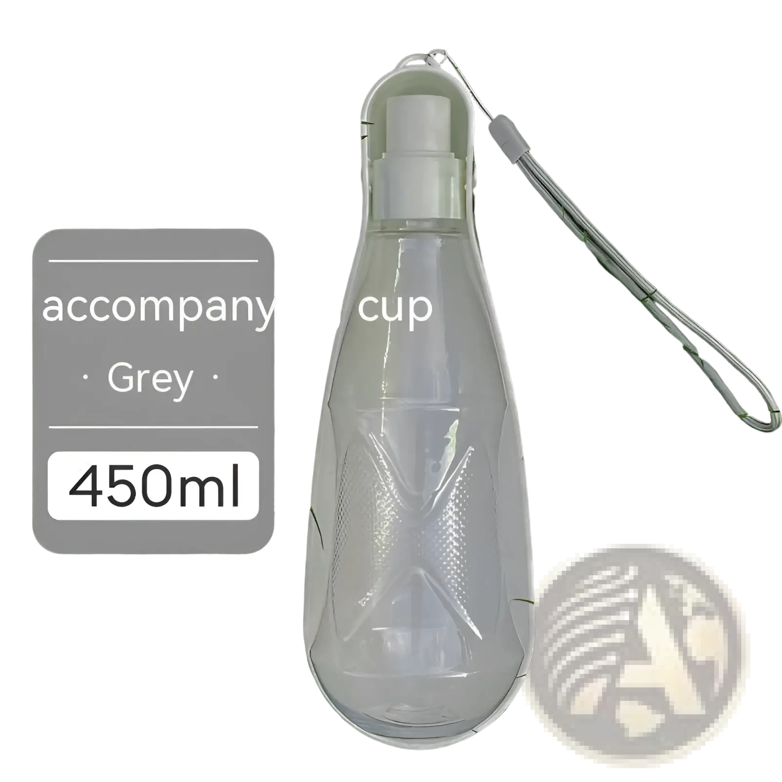 Portable Dog Water Bottle 550ml Folding Pet Travel Cup