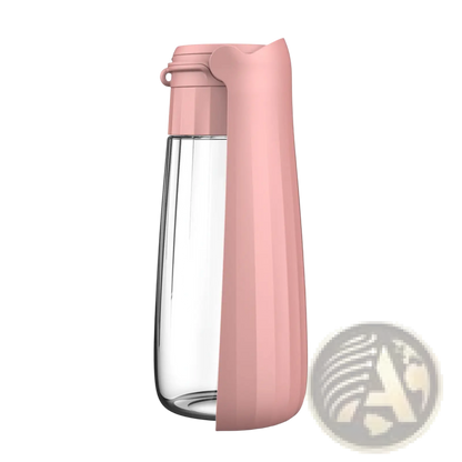 Portable Dog Water Bottle 550ml Folding Pet Travel Cup