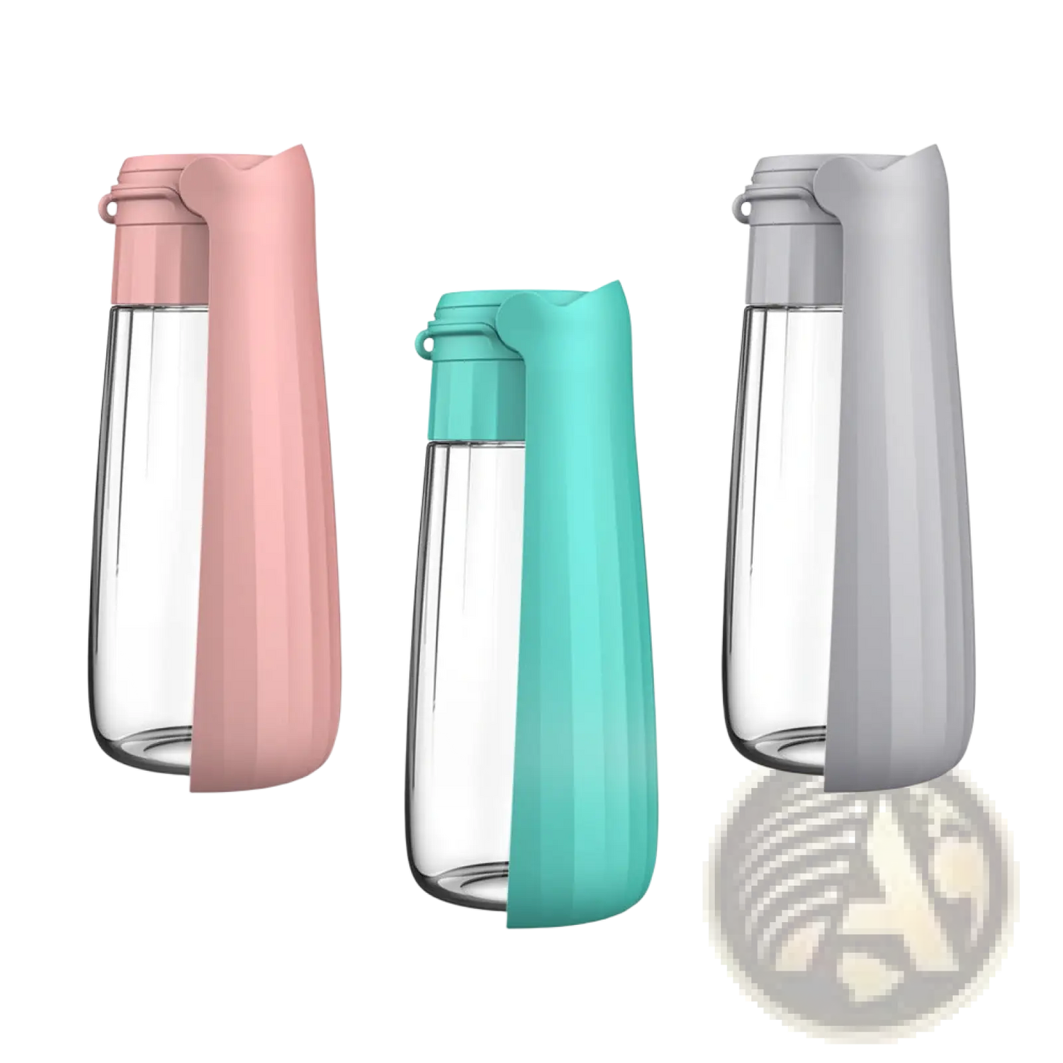 Portable Dog Water Bottle 550ml Folding Pet Travel Cup
