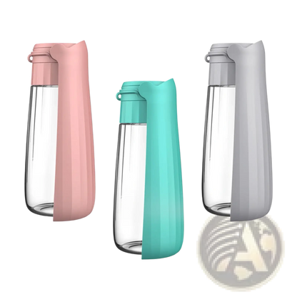 Portable Dog Water Bottle 550ml Folding Pet Travel Cup