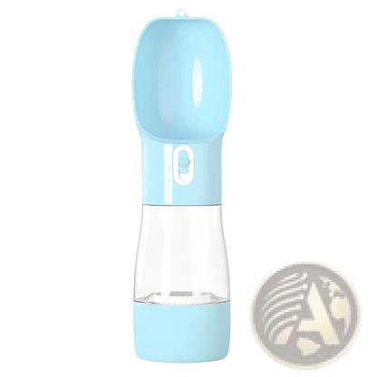 Portable Dog Water Bottle and Food Dispenser 2 in 1