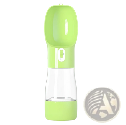 Portable Dog Water Bottle and Food Dispenser 2 in 1