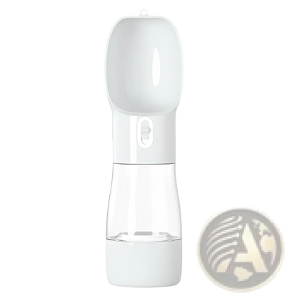 Portable Dog Water Bottle and Food Dispenser 2 in 1