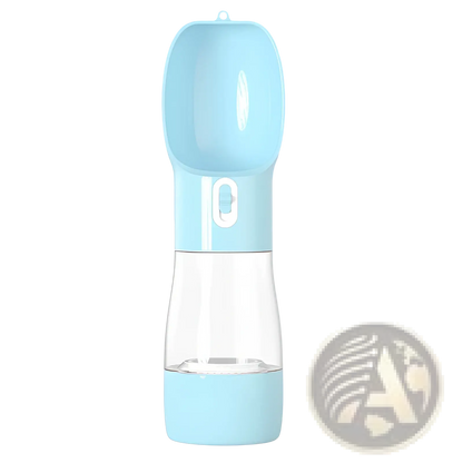 Portable Dog Water Bottle and Food Dispenser 2 in 1