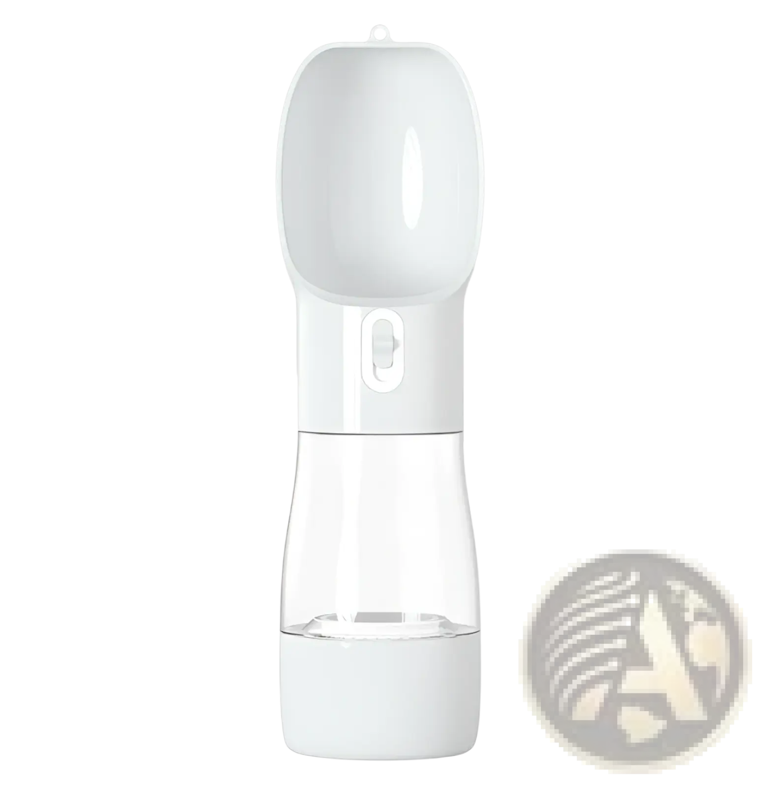 Portable Dog Water Bottle and Food Dispenser 2 in 1
