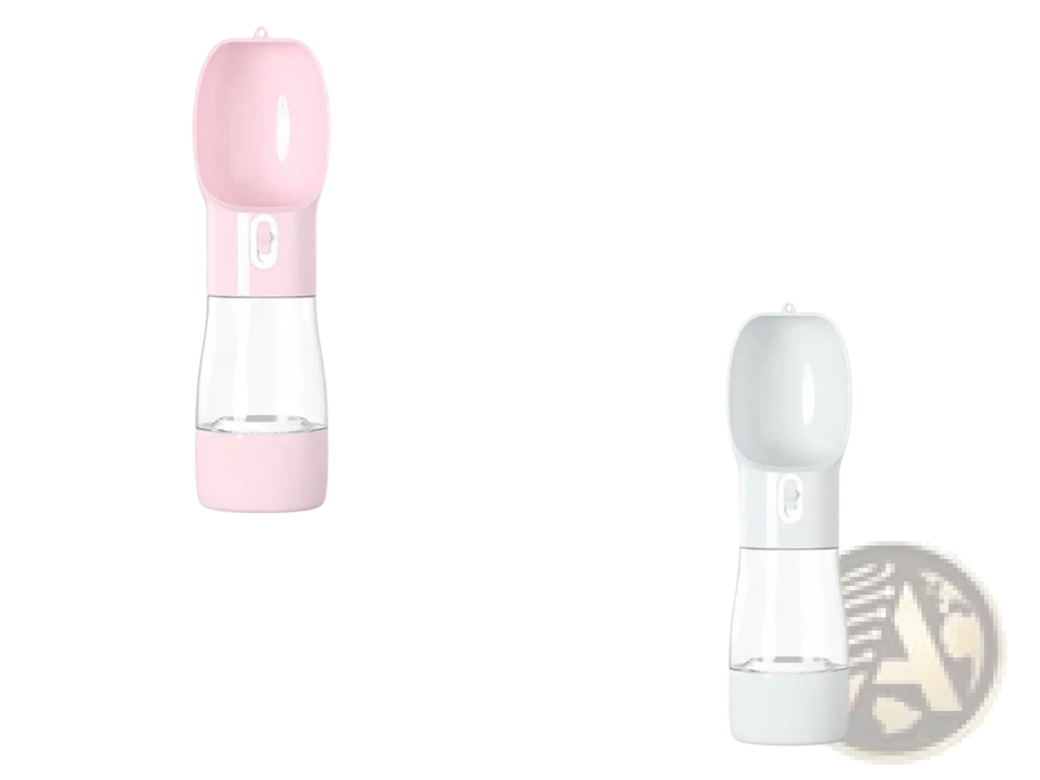 Portable Dog Water Bottle and Food Dispenser 2 in 1