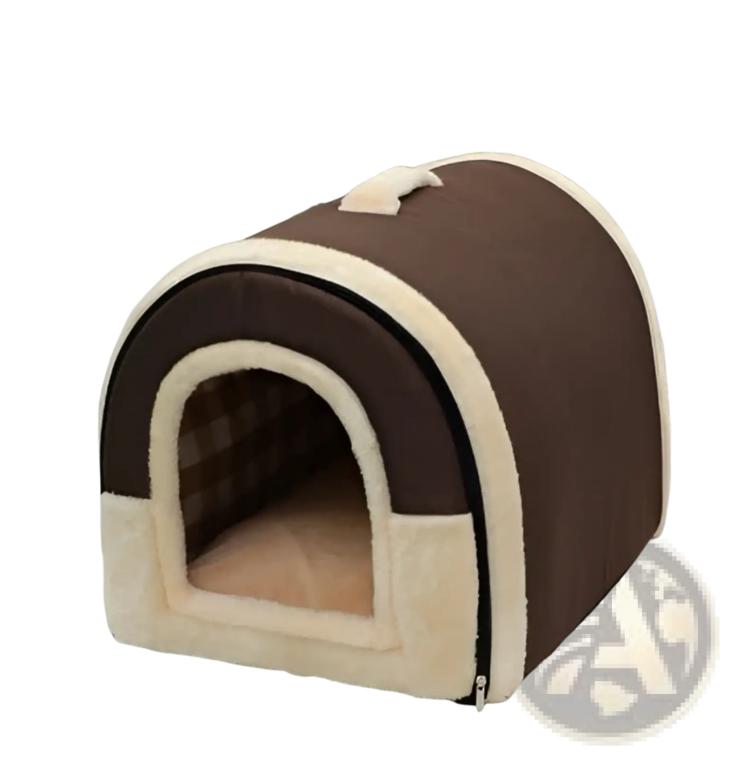 Portable Pet Bed Soft Plush Kennel for Cats and Dogs