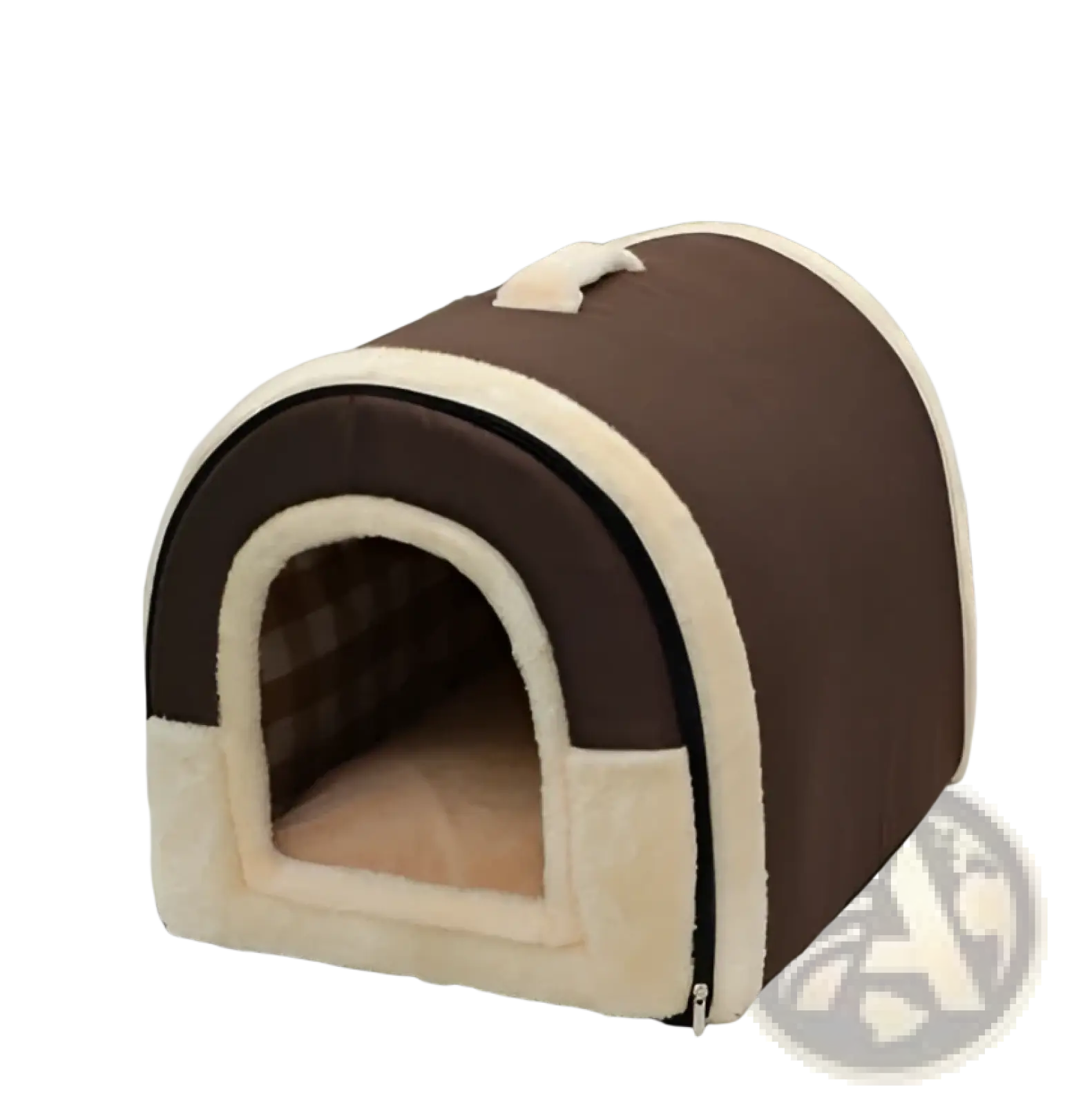 Portable Pet Bed Soft Plush Kennel for Cats and Dogs