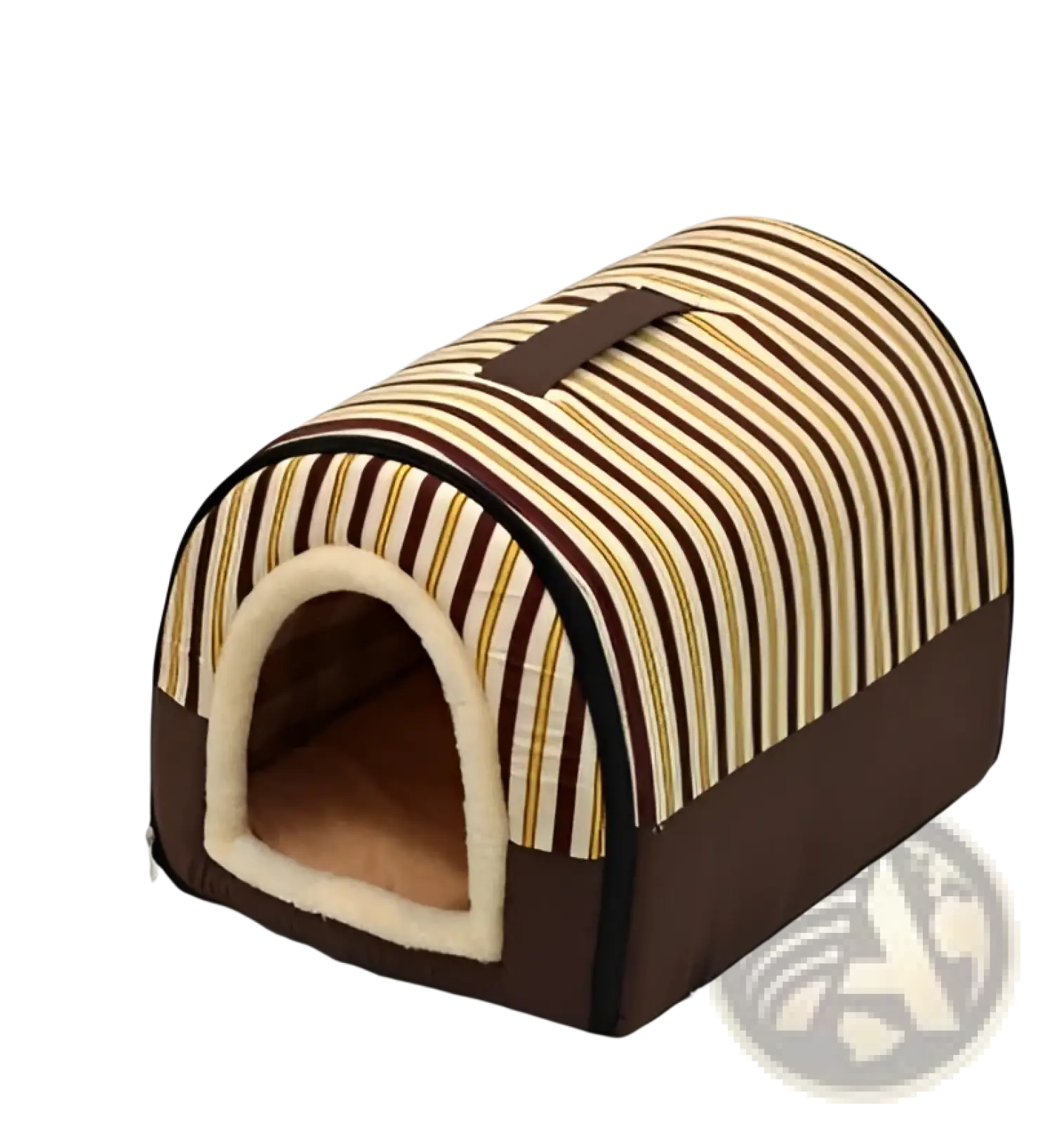 Portable Pet Bed Soft Plush Kennel for Cats and Dogs