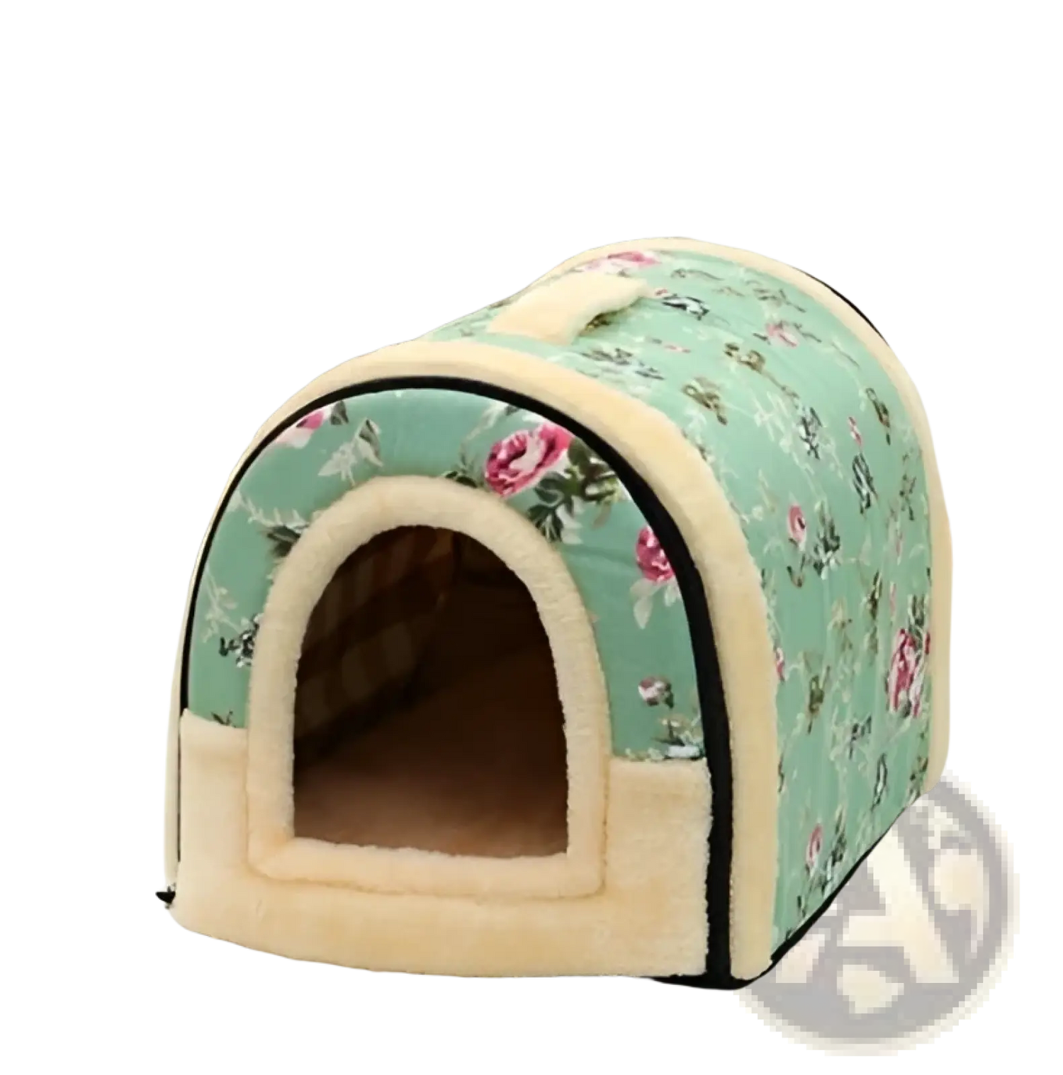 Portable Pet Bed Soft Plush Kennel for Cats and Dogs