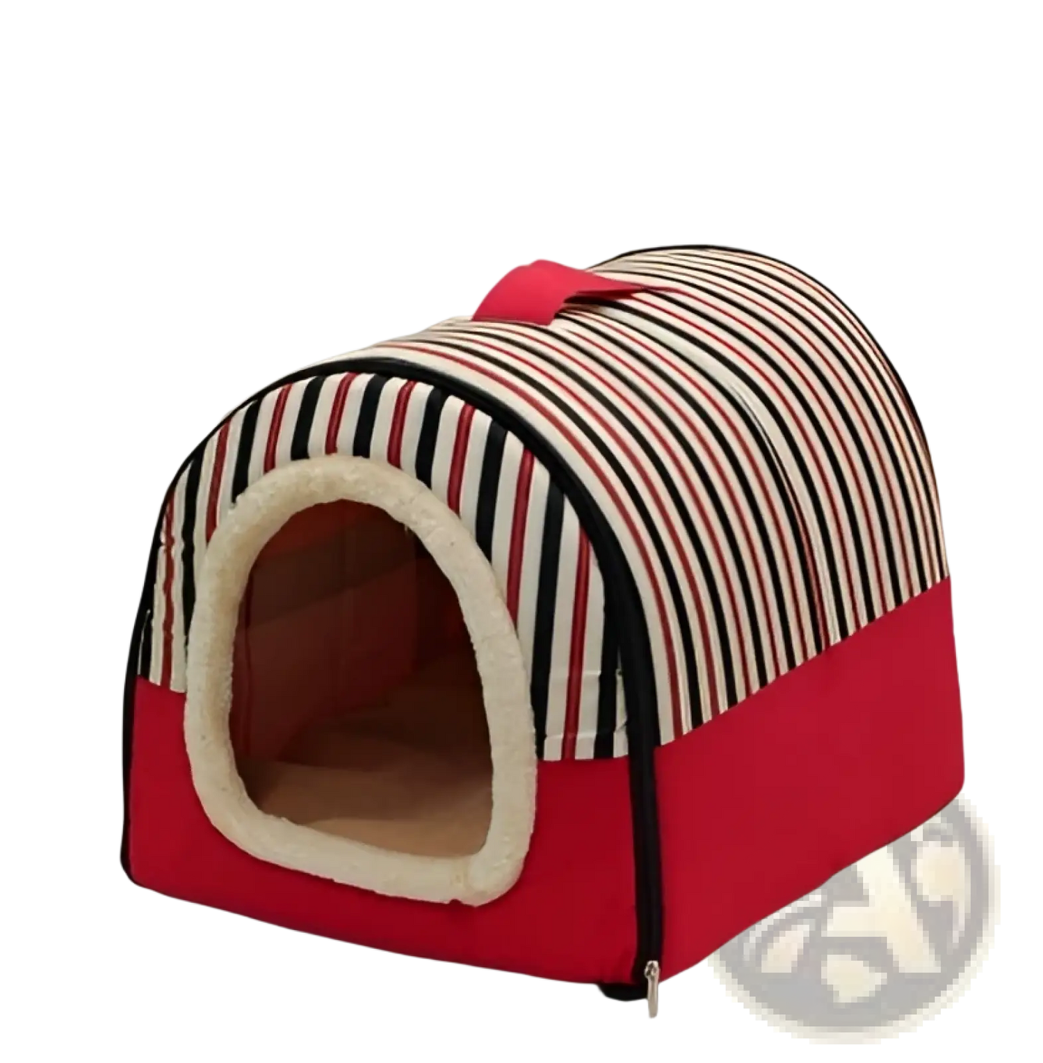 Portable Pet Bed Soft Plush Kennel for Cats and Dogs