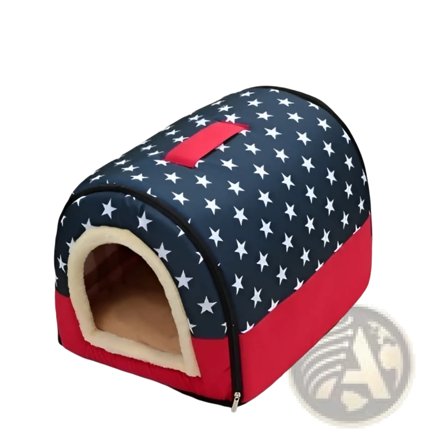 Portable Pet Bed Soft Plush Kennel for Cats and Dogs