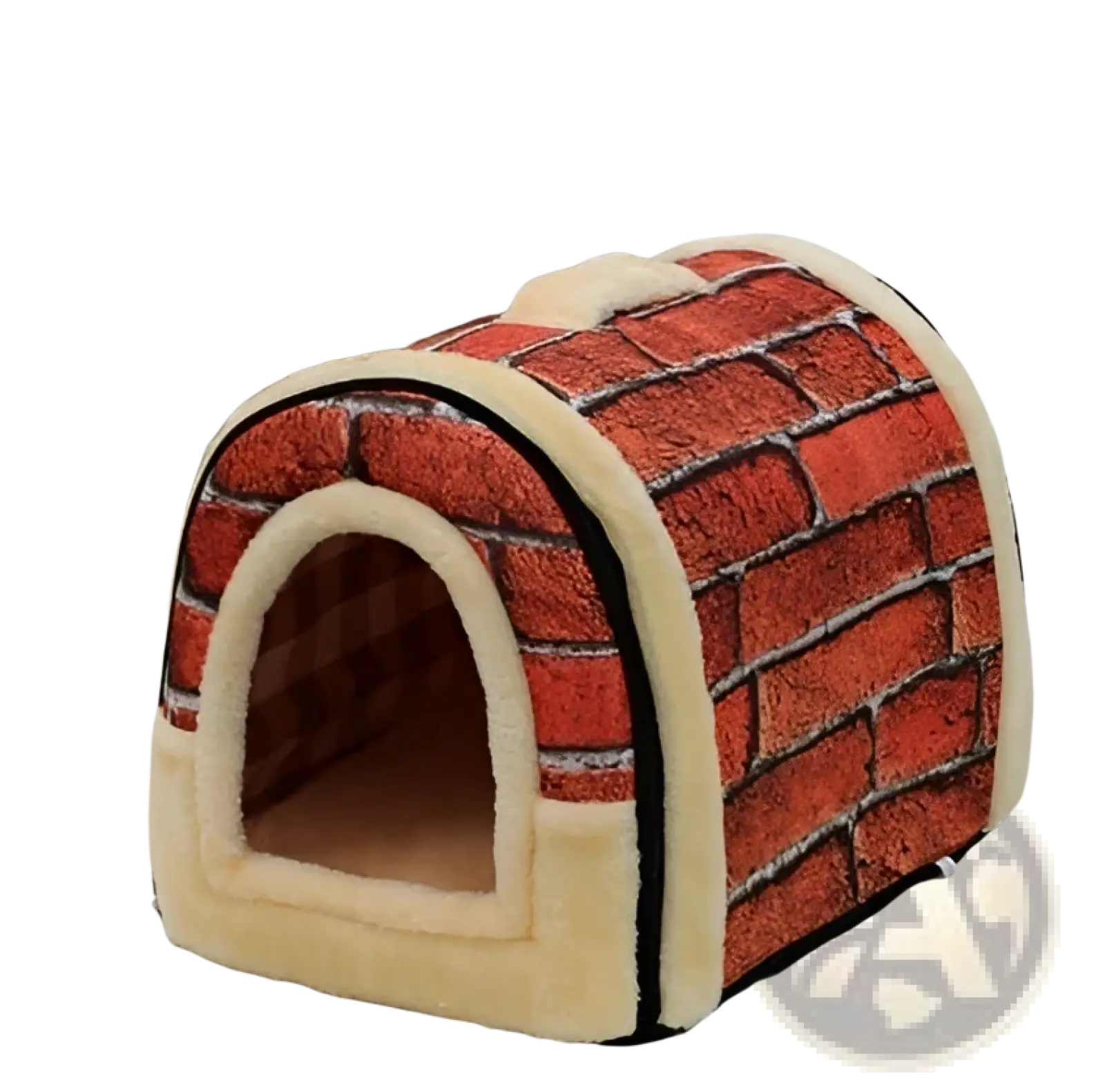 Portable Pet Bed Soft Plush Kennel for Cats and Dogs