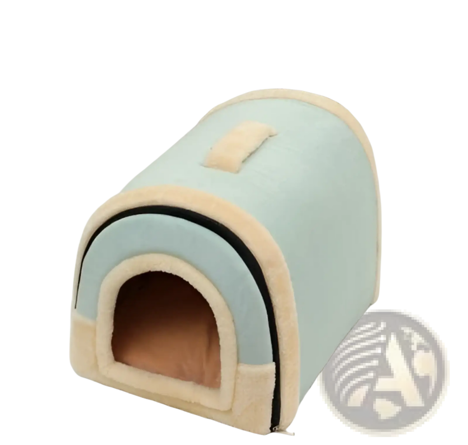 Portable Pet Bed Soft Plush Kennel for Cats and Dogs