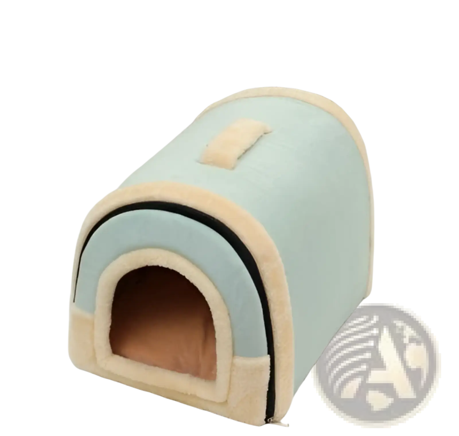 Portable Pet Bed Soft Plush Kennel for Cats and Dogs