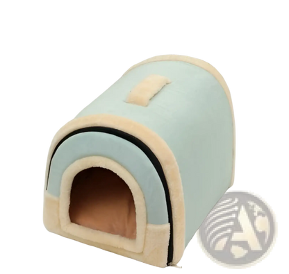 Portable Pet Bed Soft Plush Kennel for Cats and Dogs