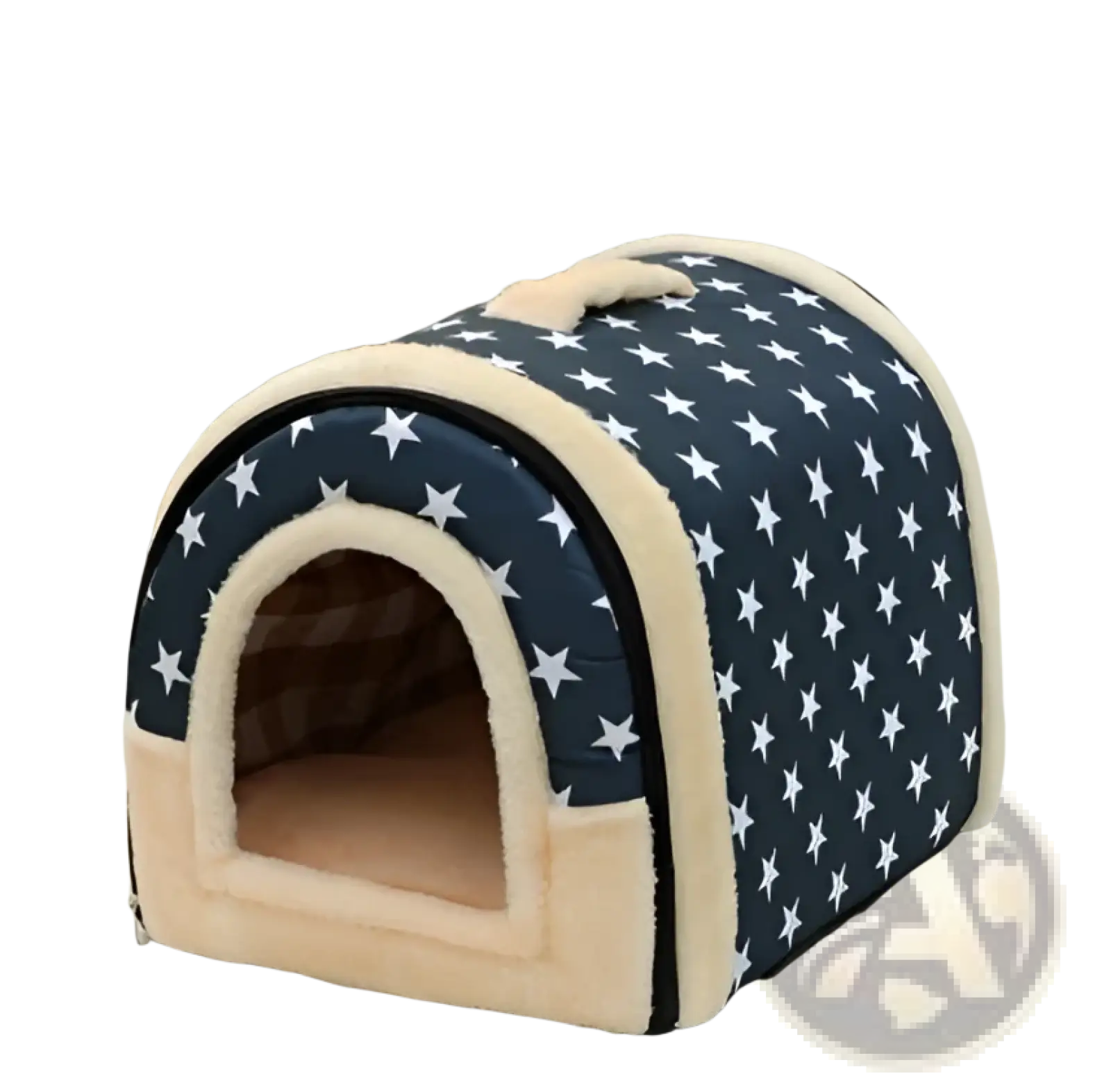 Portable Pet Bed Soft Plush Kennel for Cats and Dogs