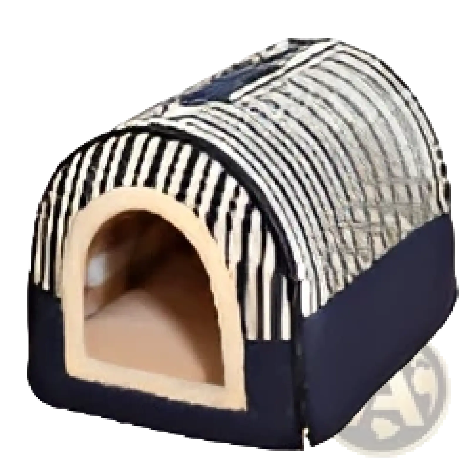 Portable Pet Bed Soft Plush Kennel for Cats and Dogs